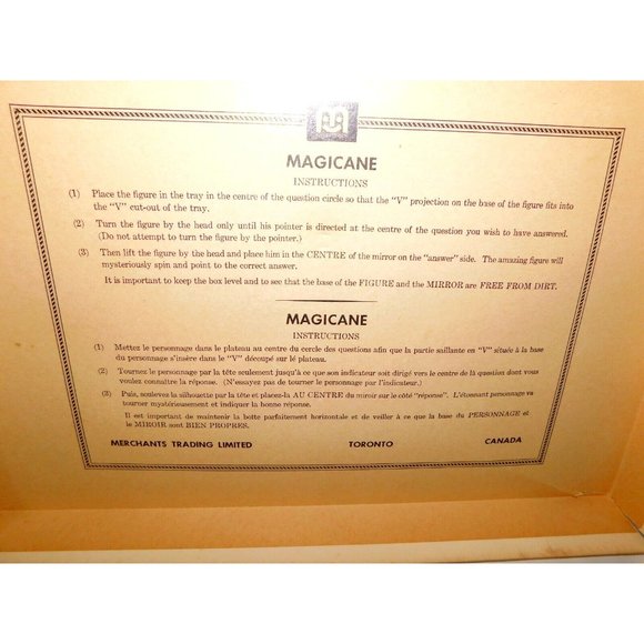 Vintage 60s MAGIC CANE SENIOR Board Game Mertrex Always Give the Right Answer - Picture 3 of 8